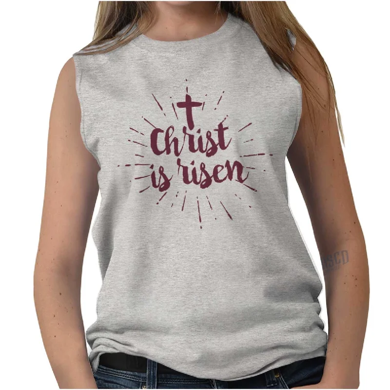 Christ Risen Sleeveless T-Shirt