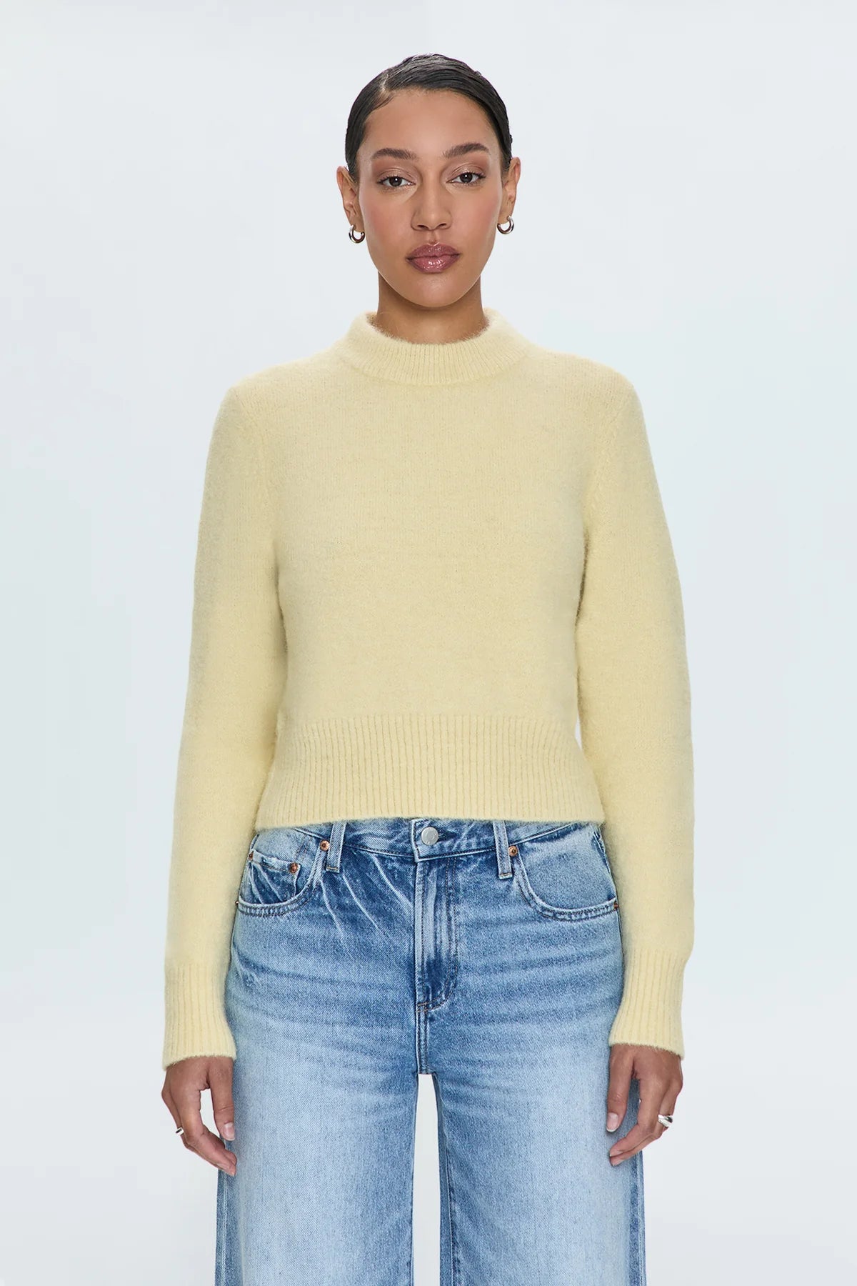 Sara Sweater Soft Yellow