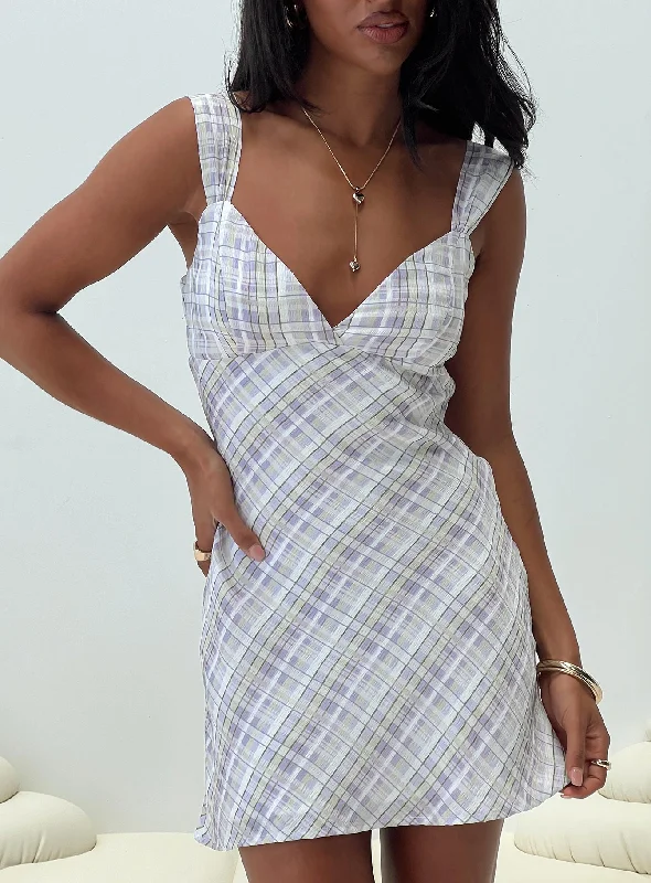 Merrilaine Mini Dress Check