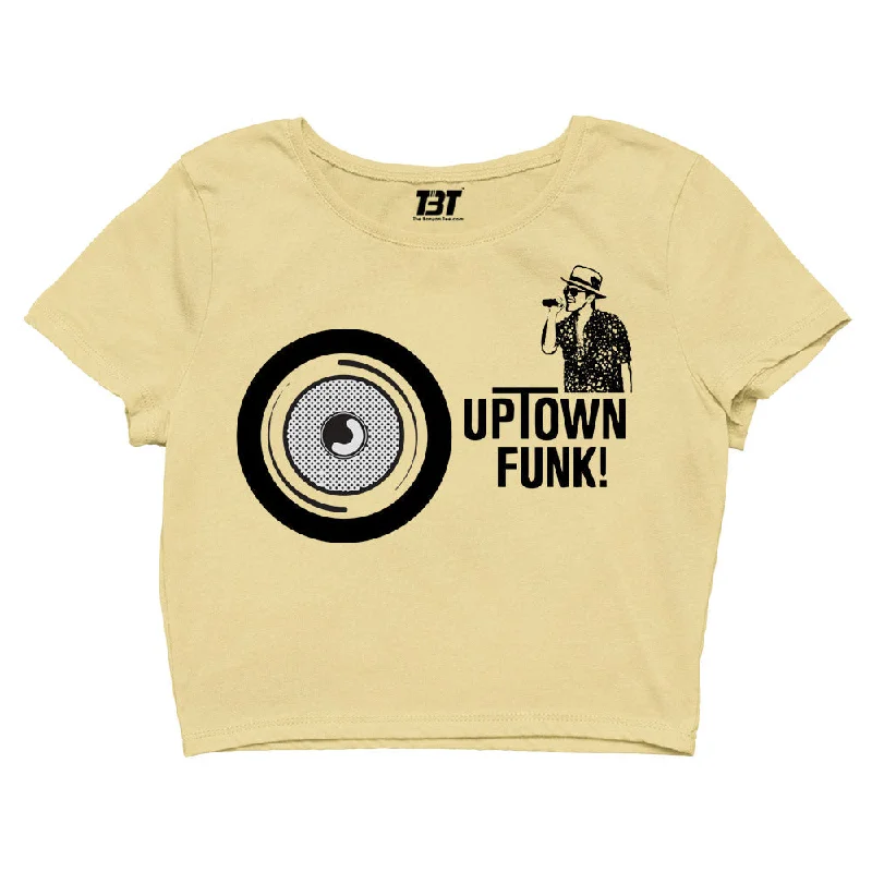 Bruno Mars Crop Top - Uptown Funk