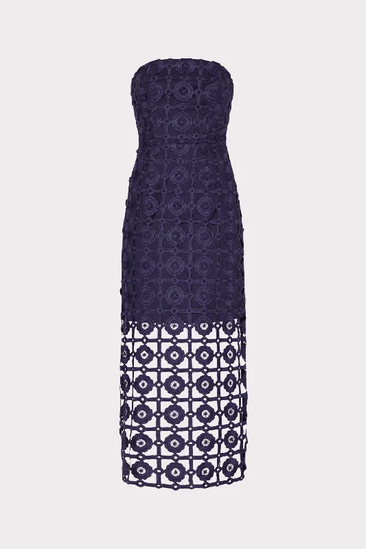 Kait Tile Lace Dress