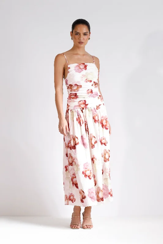 Hayley Ruched Midi