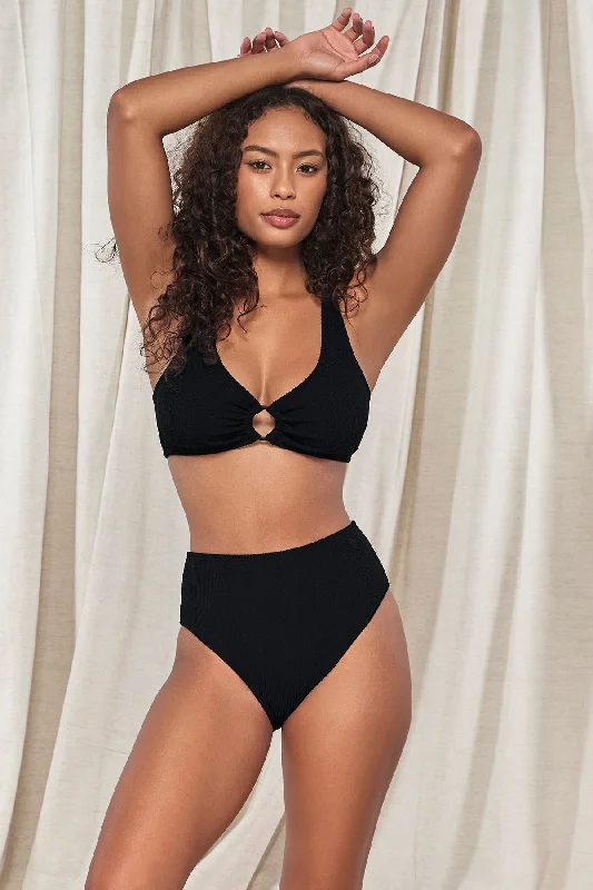 Pacifica Black Oceana Top