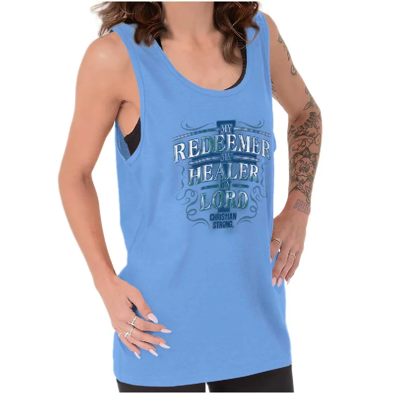 My Redeemer Christian Tank Top