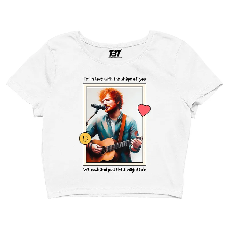 Ed Sheeran Crop Top - Shape Of You