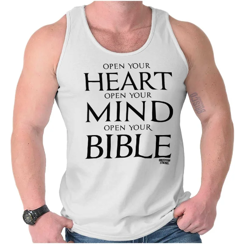 Open Your Bible Tank Top