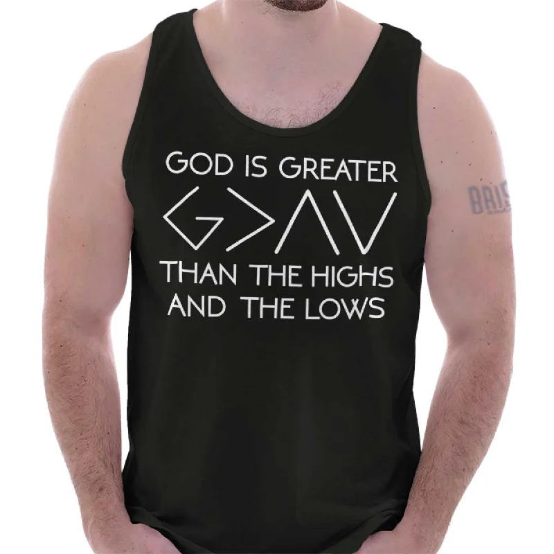 God is Greater Tank Top