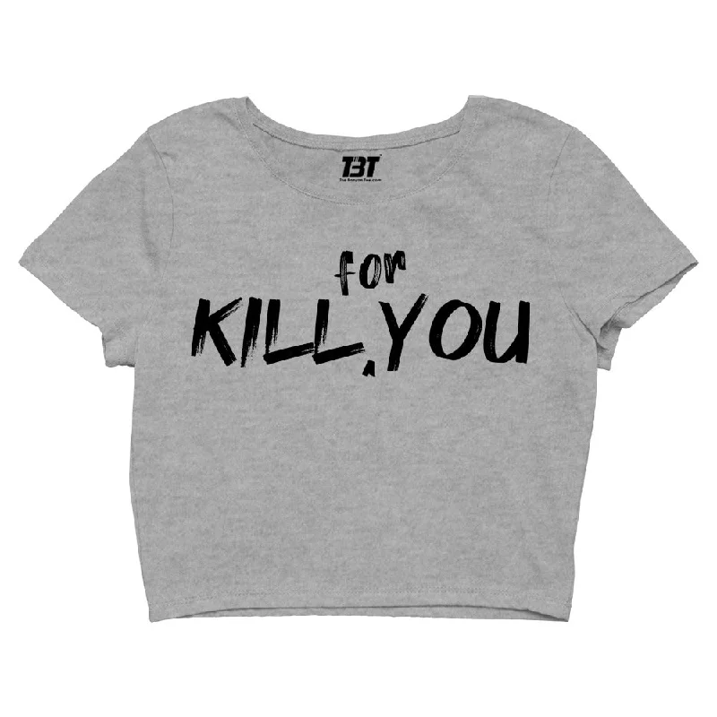 Eminem Crop Top - Kill For You