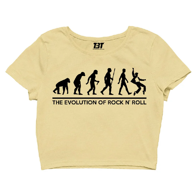 Elvis Presley Crop Top - Rock 'N Roll Evolution