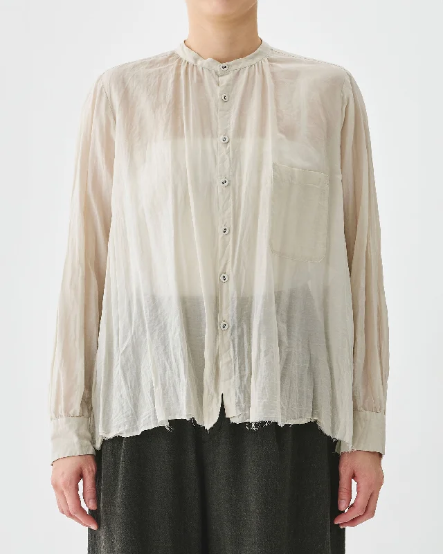 PAS DE CALAIS Botanical Dye Blouse With Front Pocket