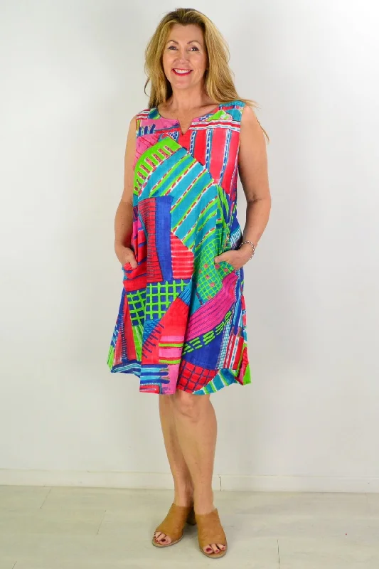 Amalfi Shift Tunic Dress