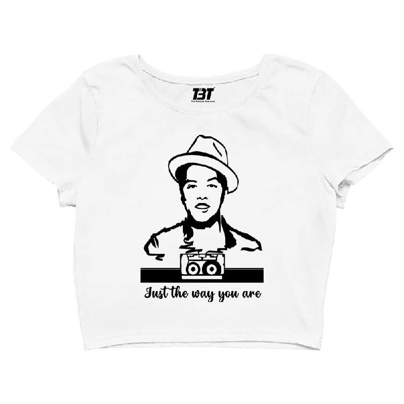 Bruno Mars Crop Top - Just The Way You Are