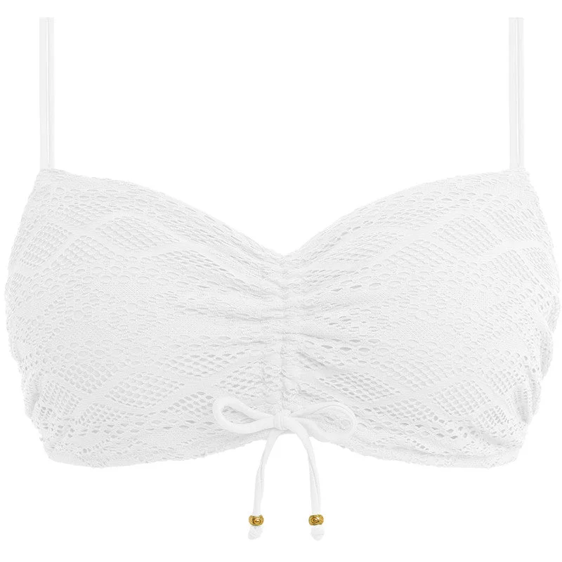 Sundance Bralette Bikini Top White - Freya Swim